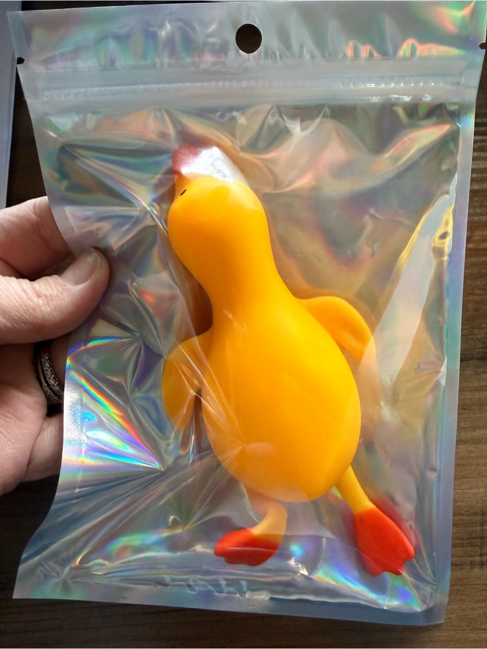 Squishy Duck- 5”- squeeze fidget toy! Viral!